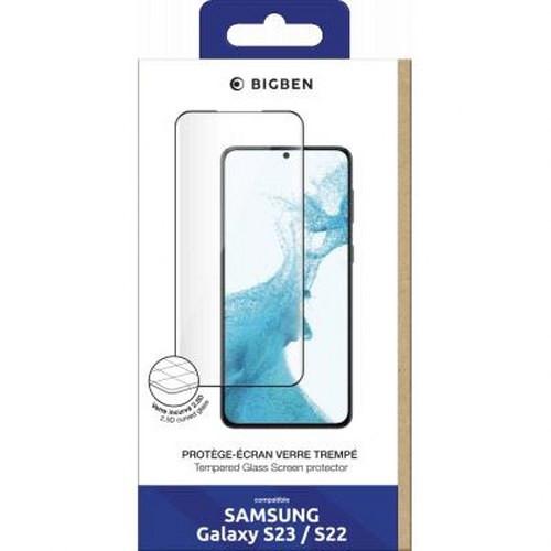BigBen Connected Samsung Galaxy S23 / S22 Glas-Folie 2.5D