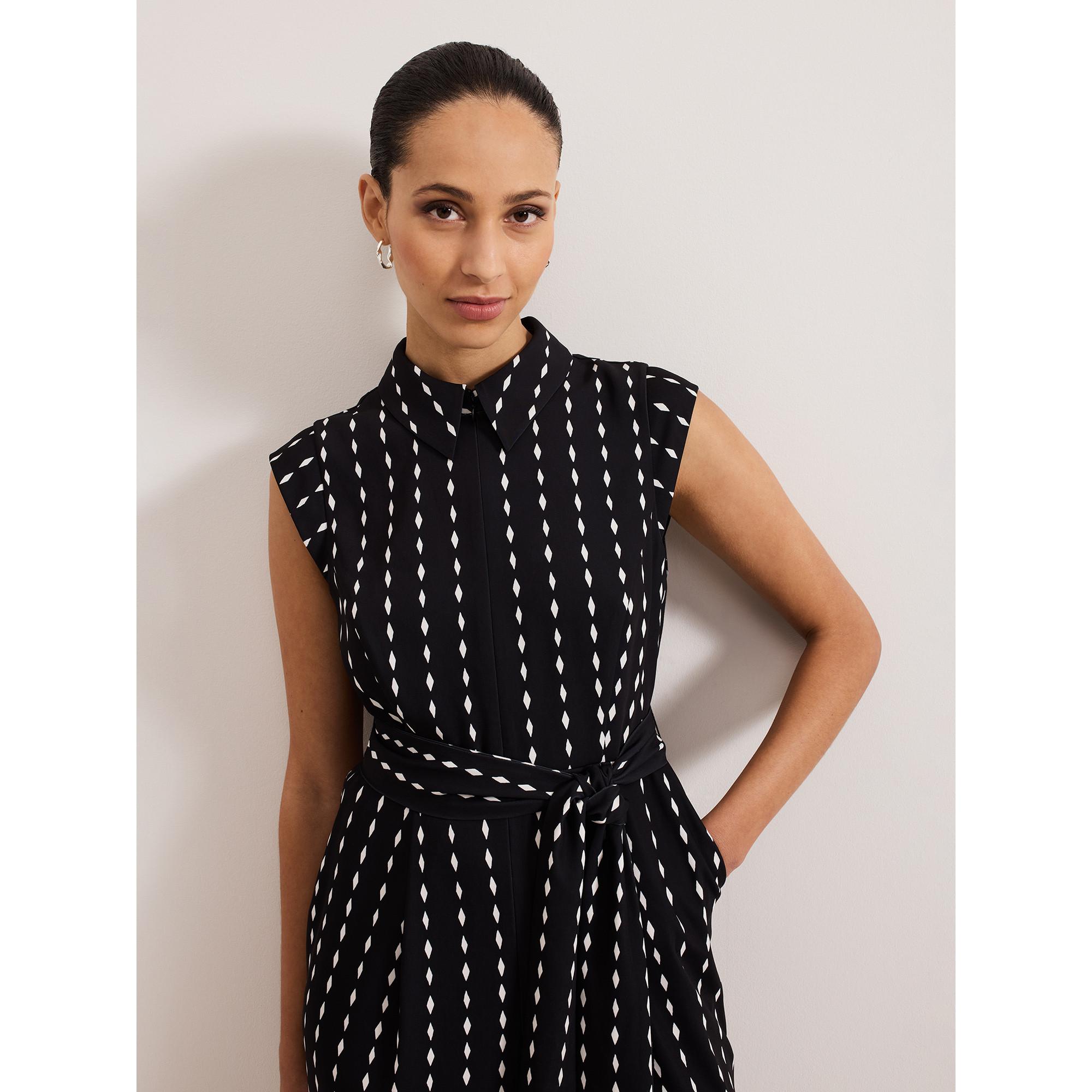 Phase Eight Delina Jumpsuit mit geometrischem Muster