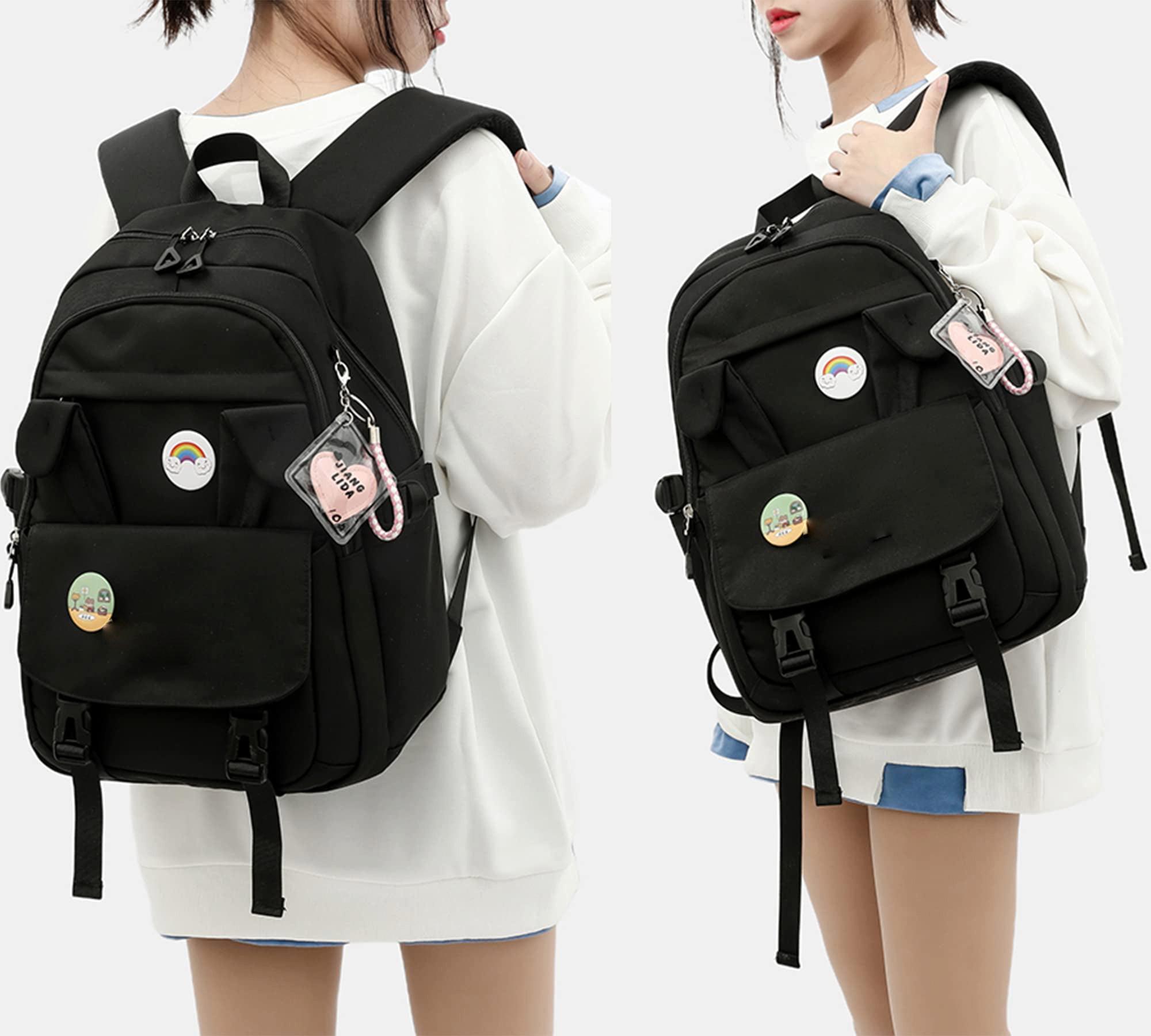 Only-bags.store Schultasche mit Laptopfach, Diebstahlsicherer Schulrucksack, wasserdichter Rucksack
