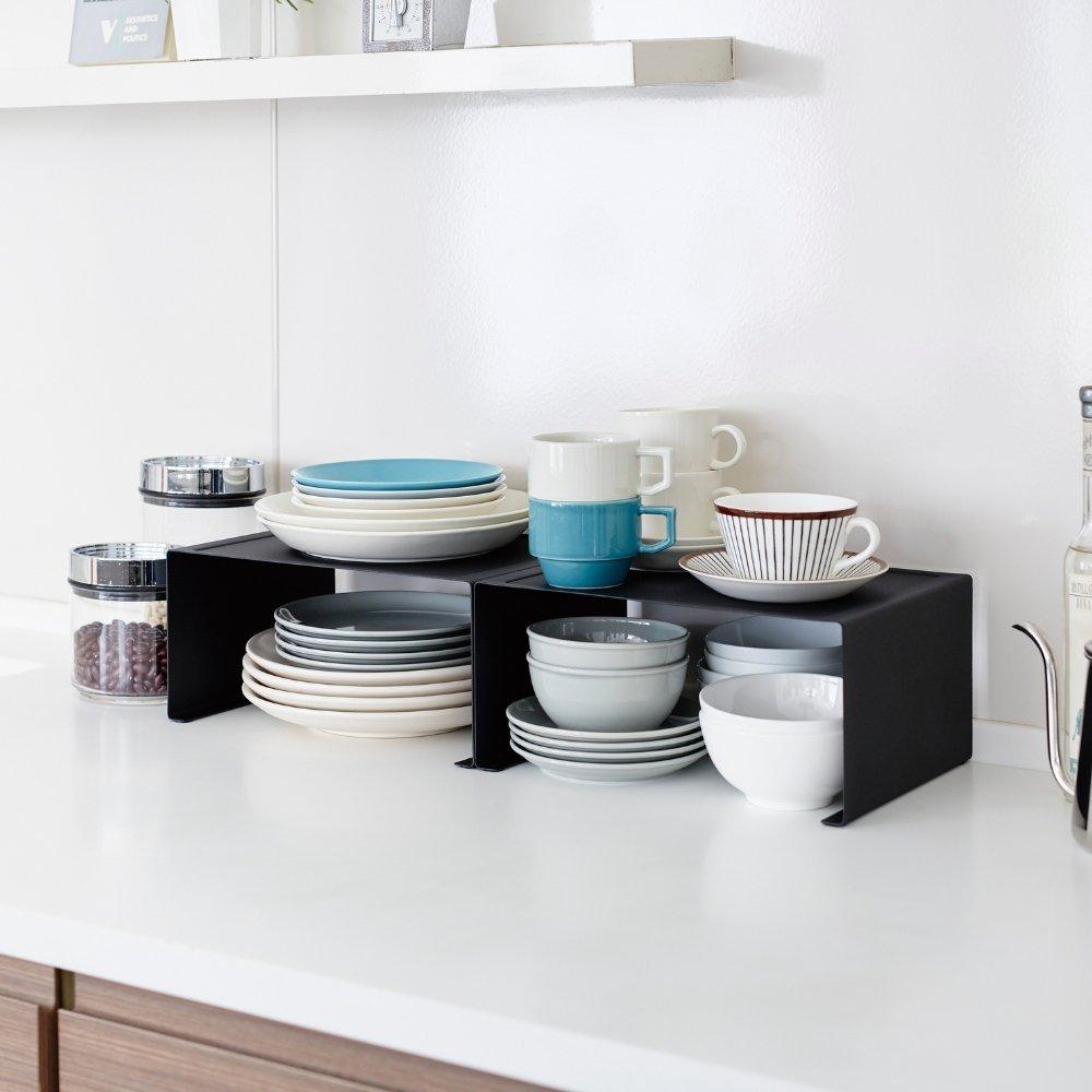 Yamazaki TOWER Küchenregal Schwarz