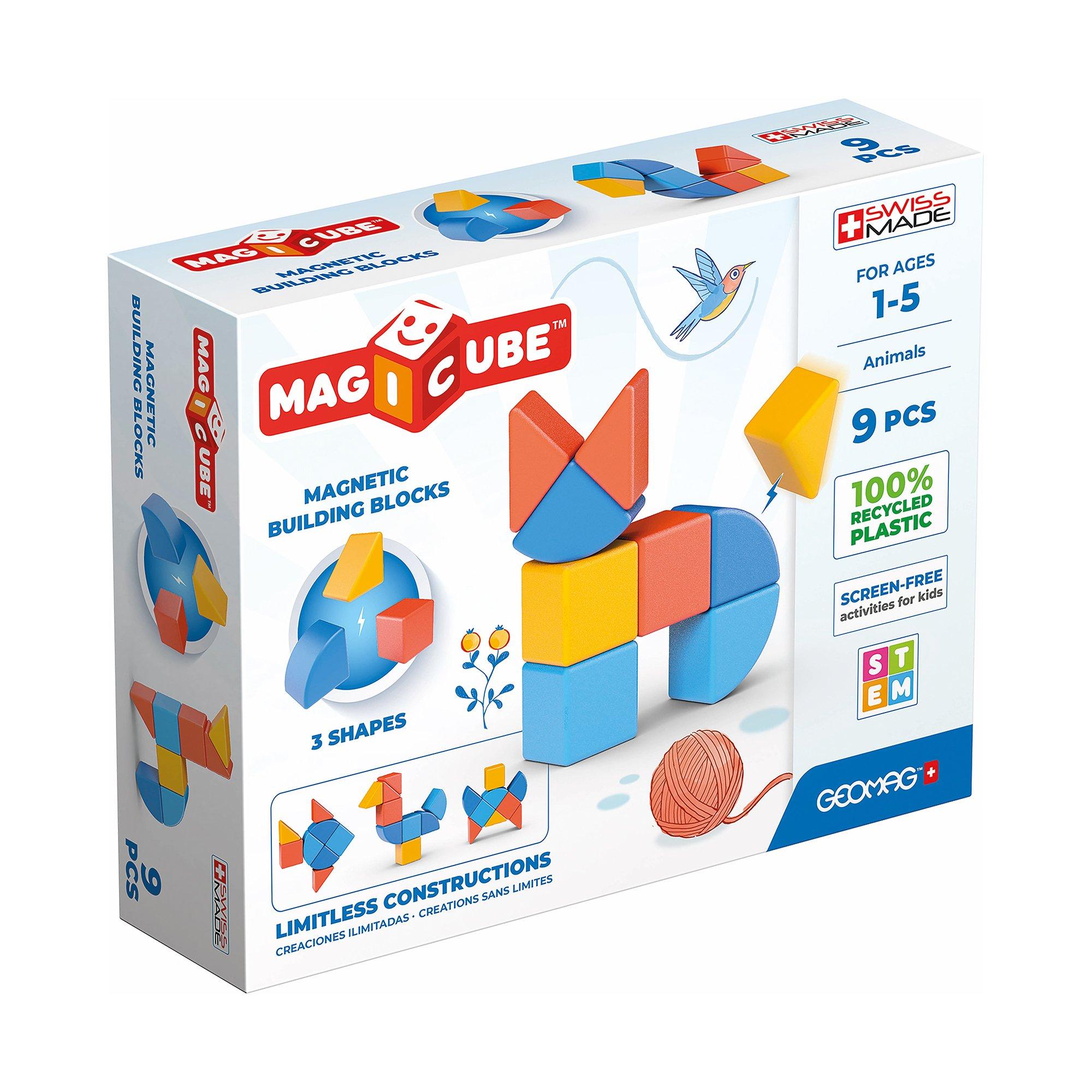 Geomag MagiCube Tiere, 9 Teile