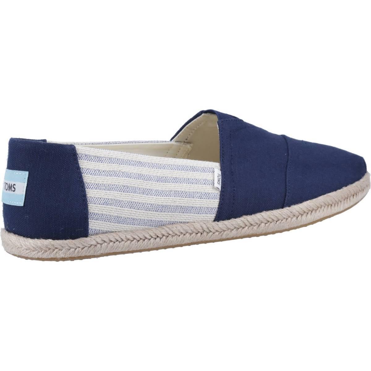 TOMS gestreifte espadrilles alpargata rope