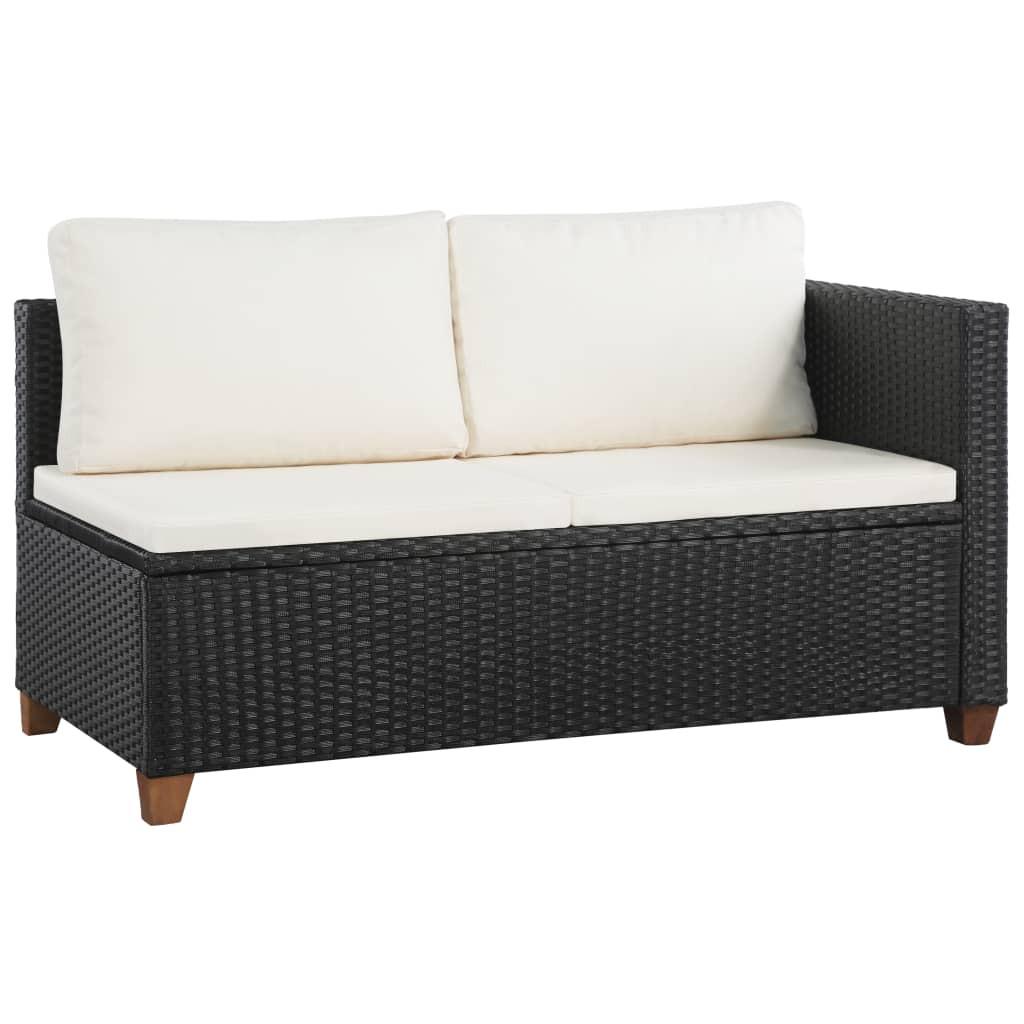 VidaXL Garten-sofagarnitur poly-rattan