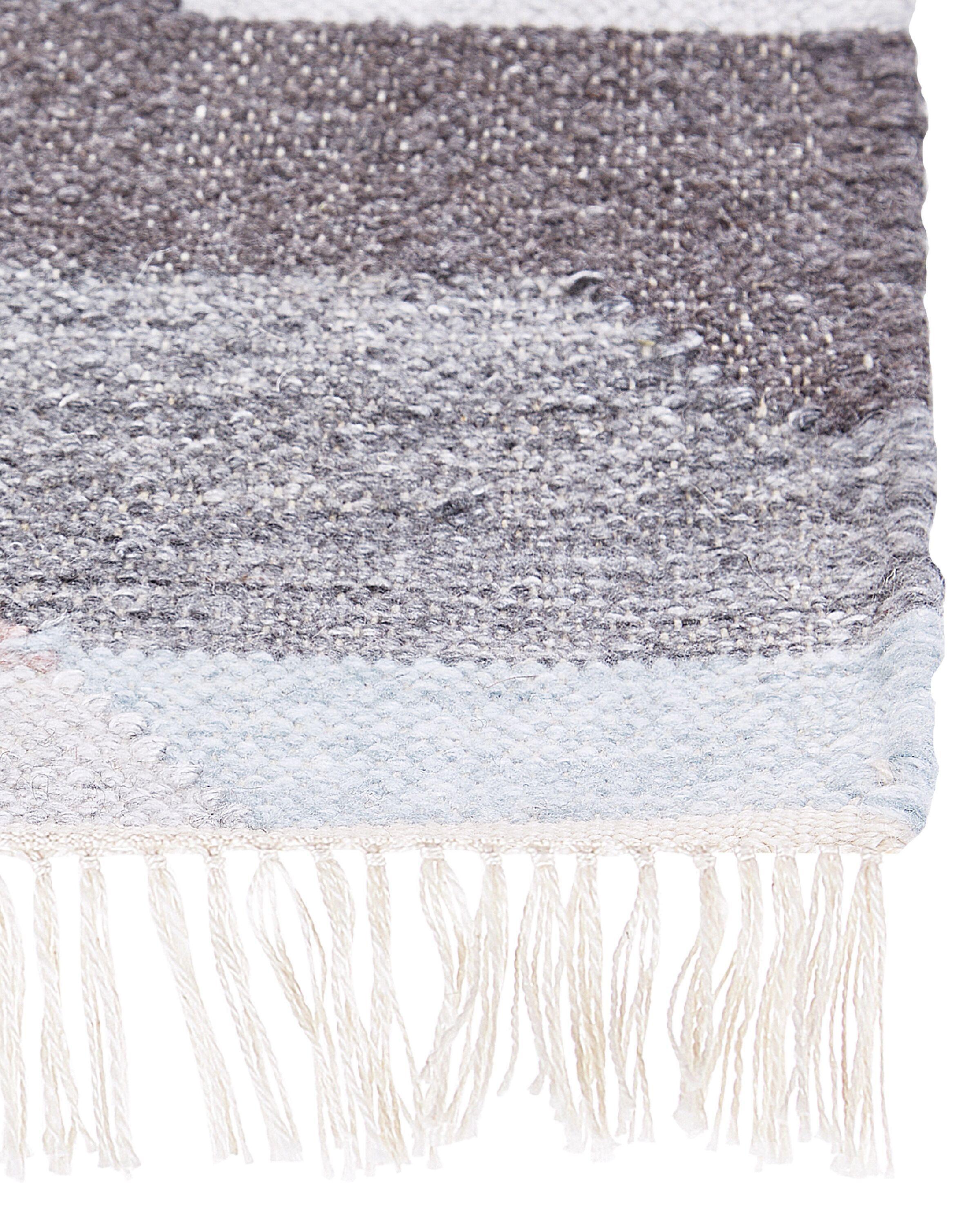 Beliani Teppich aus Jute Boho NAKKAS