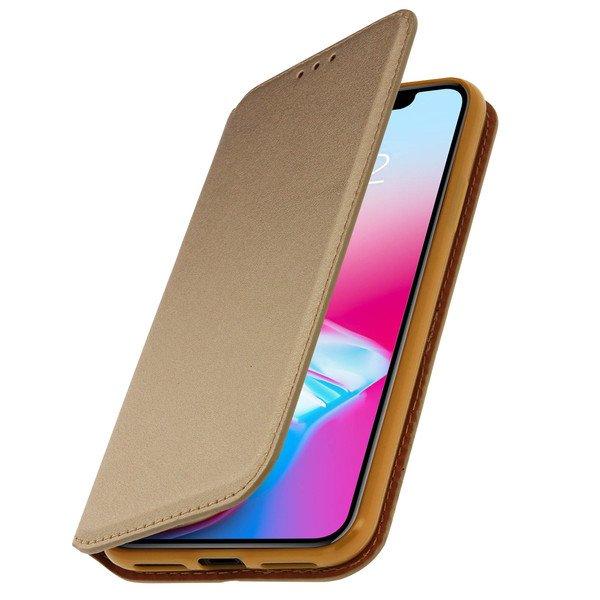 Avizar Classic Flip Cover Apple iPhone X Gold