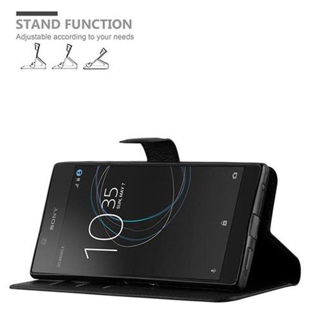 Cadorabo Hülle für Sony Xperia L1 Standfunktion, Kartenfach
