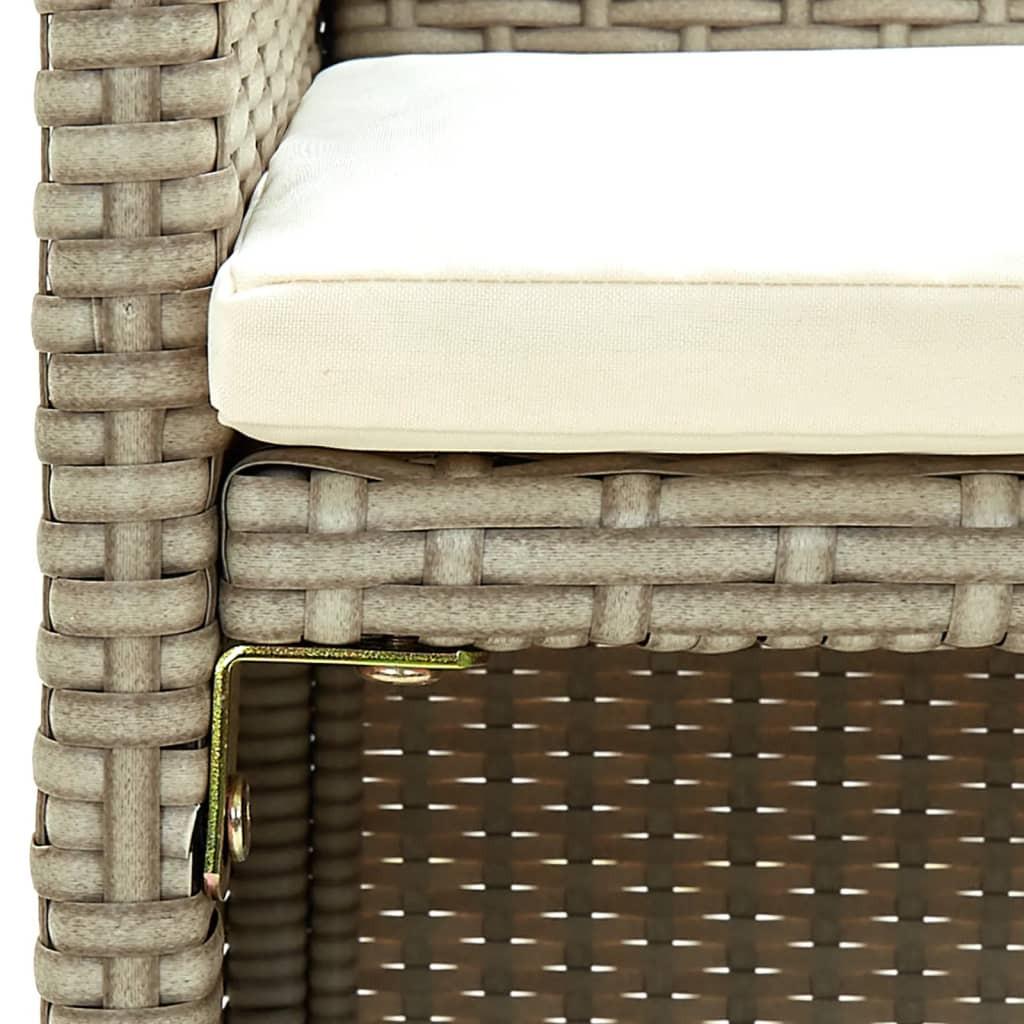 VidaXL Sofa poly-rattan