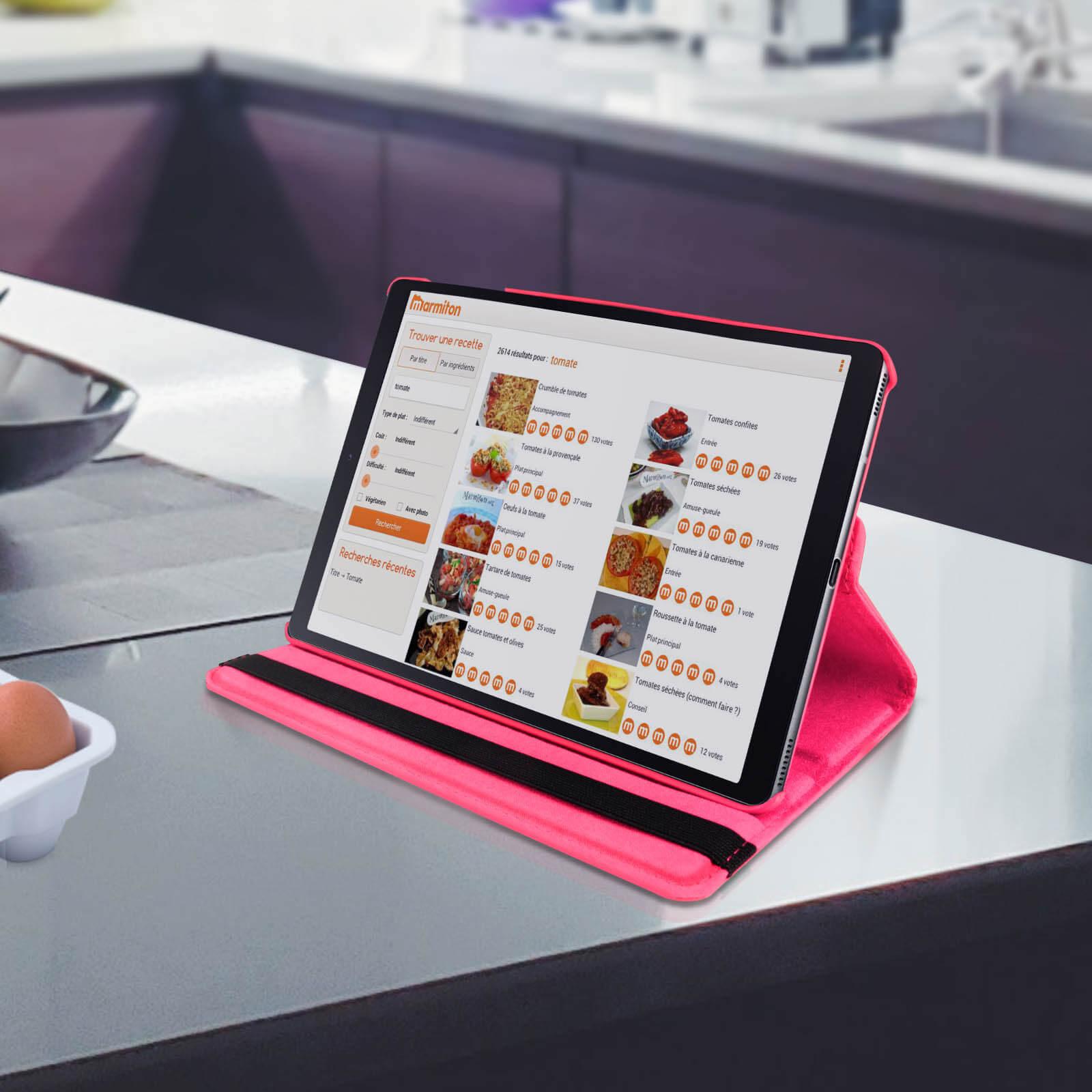 Avizar 360 Grad Hülle Galaxy Tab A 10.5 Rosa