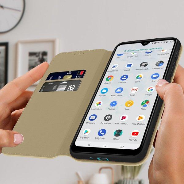 Avizar Classic Cover Wiko Y62 / Y62 Plus Gold