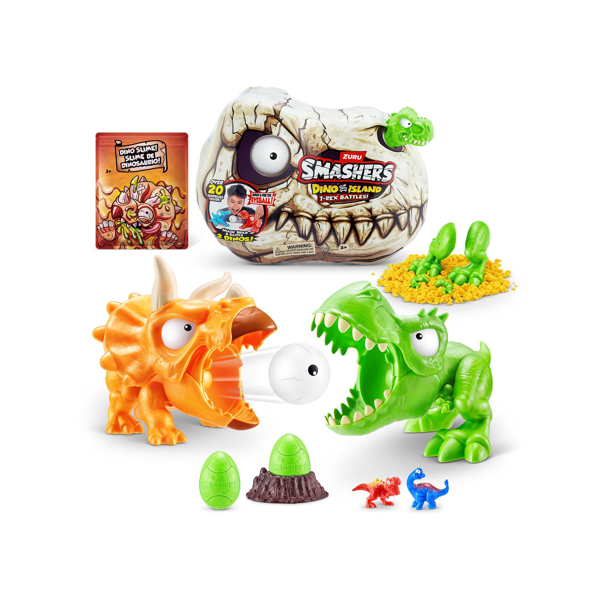 ZURU Smashers Dino Island Rex Bat, Überraschungspack