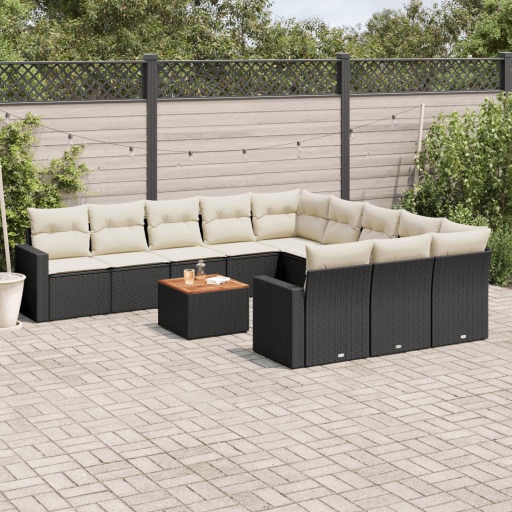 VidaXL Garten sofagarnitur poly-rattan