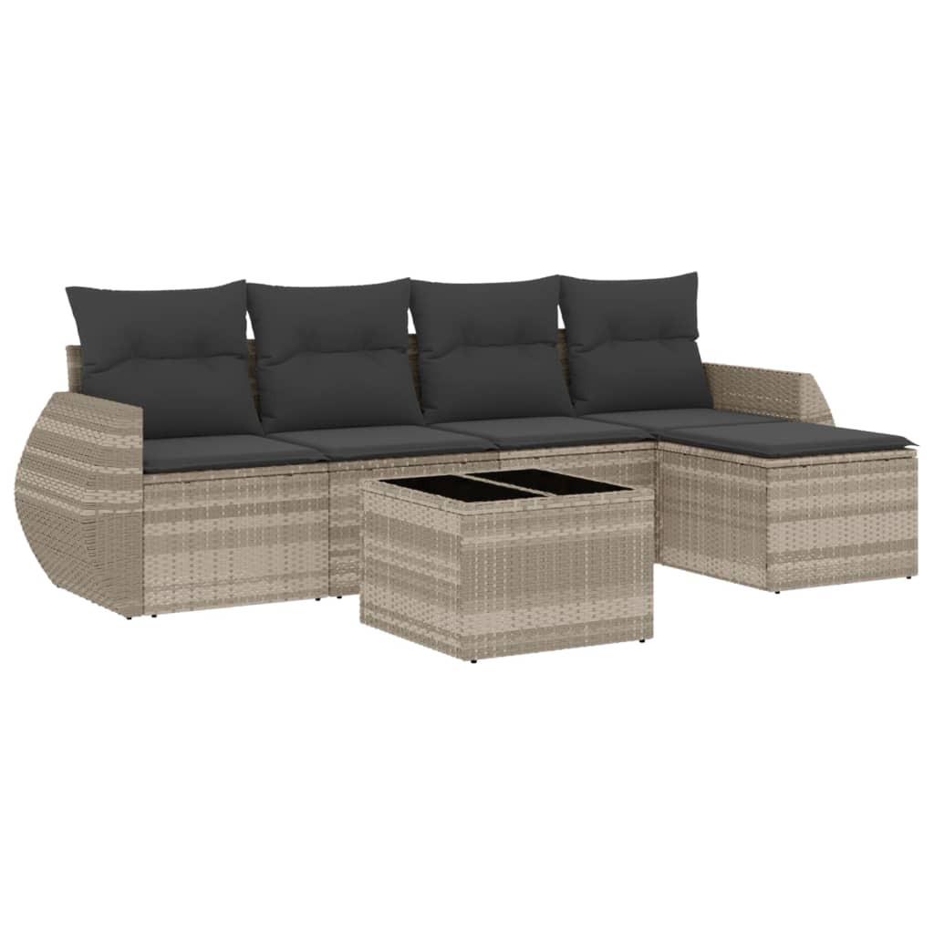 VidaXL Garten sofagarnitur poly-rattan