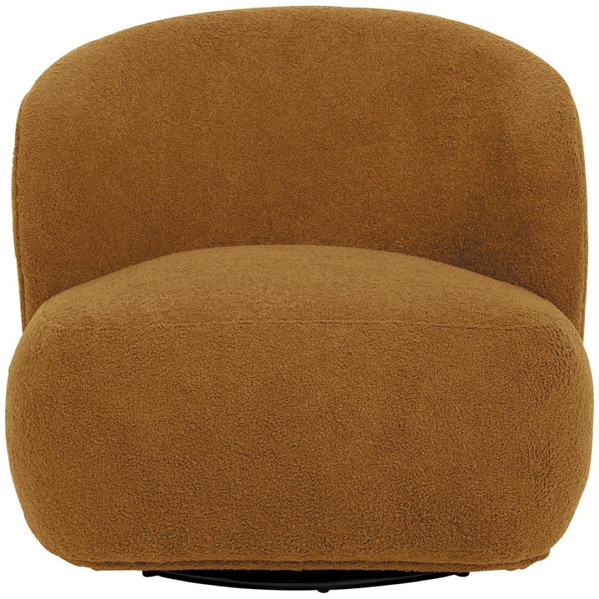 Blanc d'Ivoire Sessel Lisette Bouclé curry