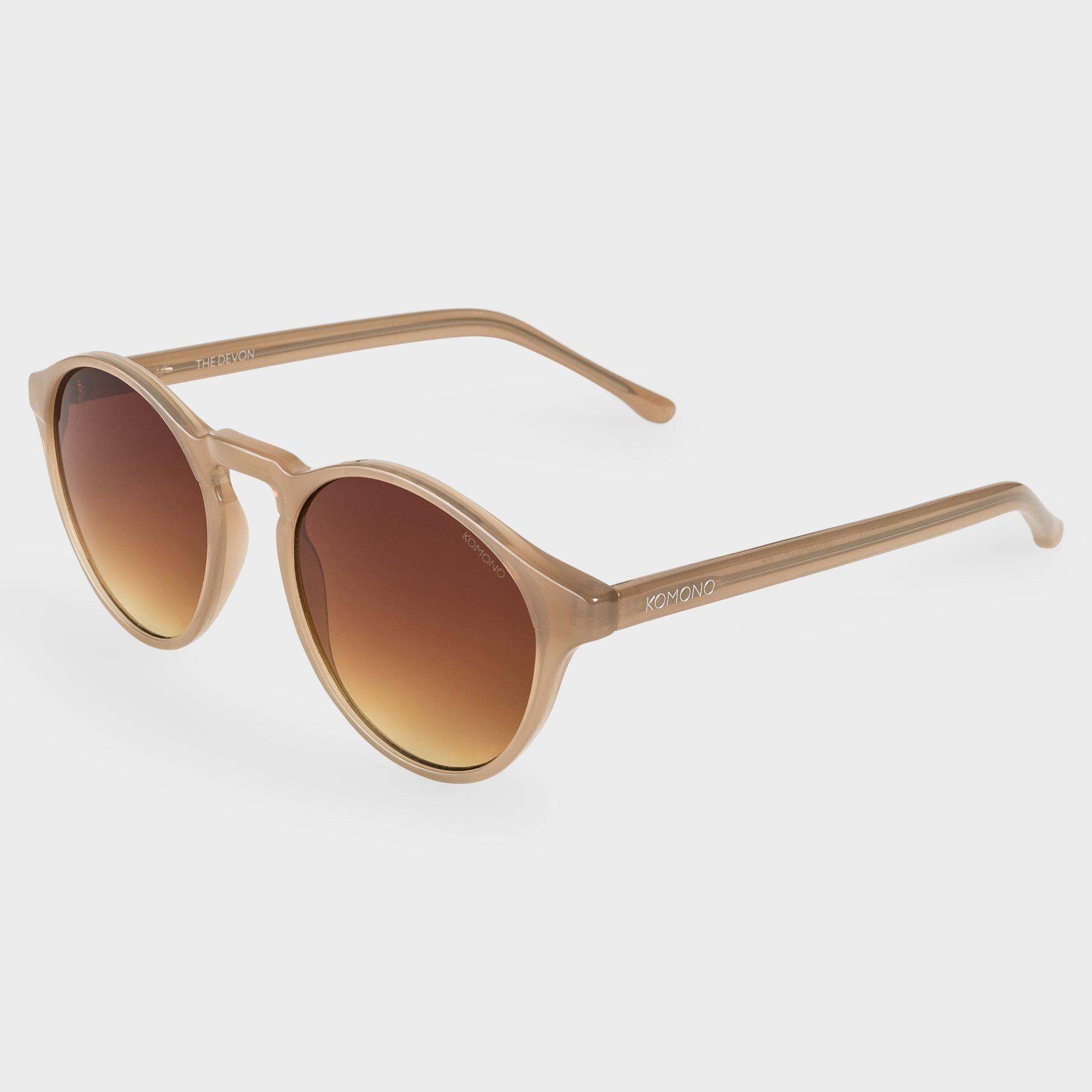 KOMONO Devon\n Runde Sonnenbrille mit Etui
