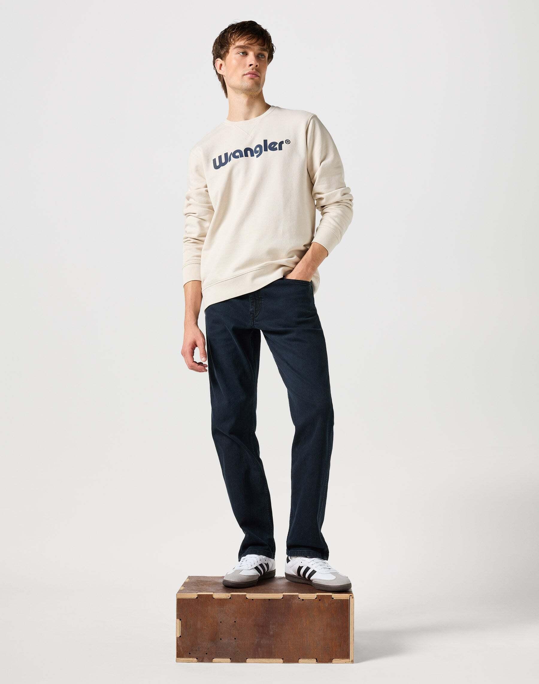 Wrangler Sweatshirts Logo Crew Sweat