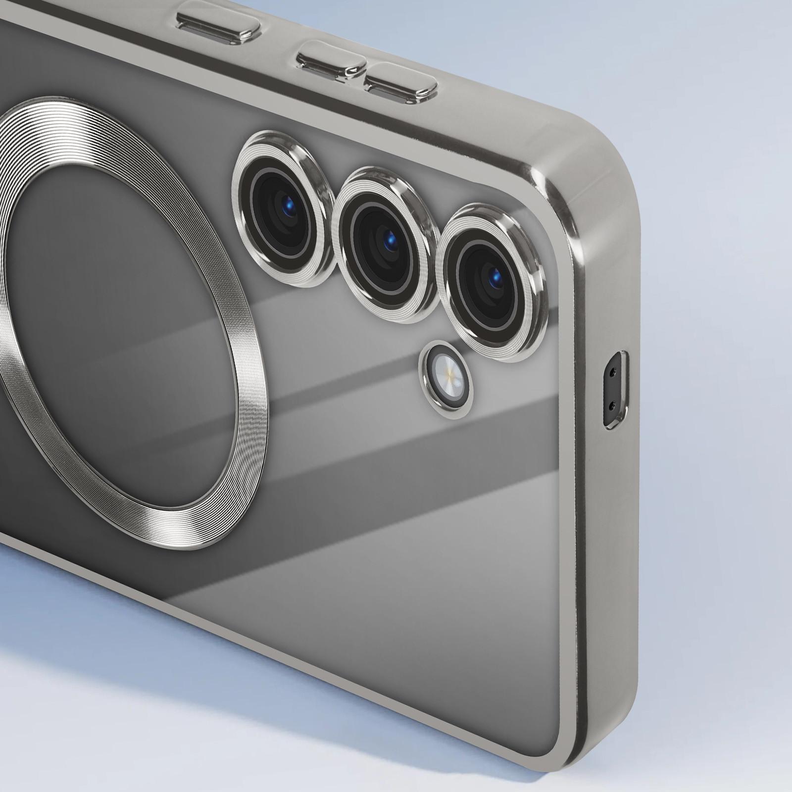 Avizar MagSafe Hülle Samsung S24 Silber