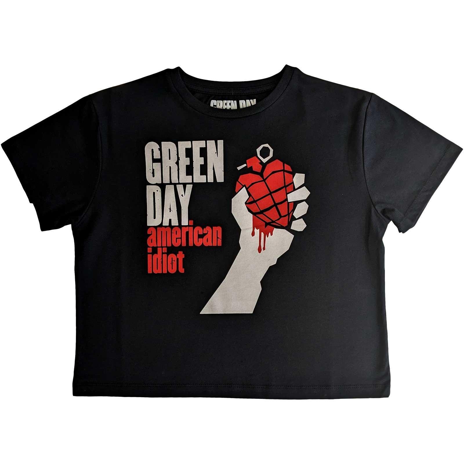 Green Day American Idiot Kurzes Top
