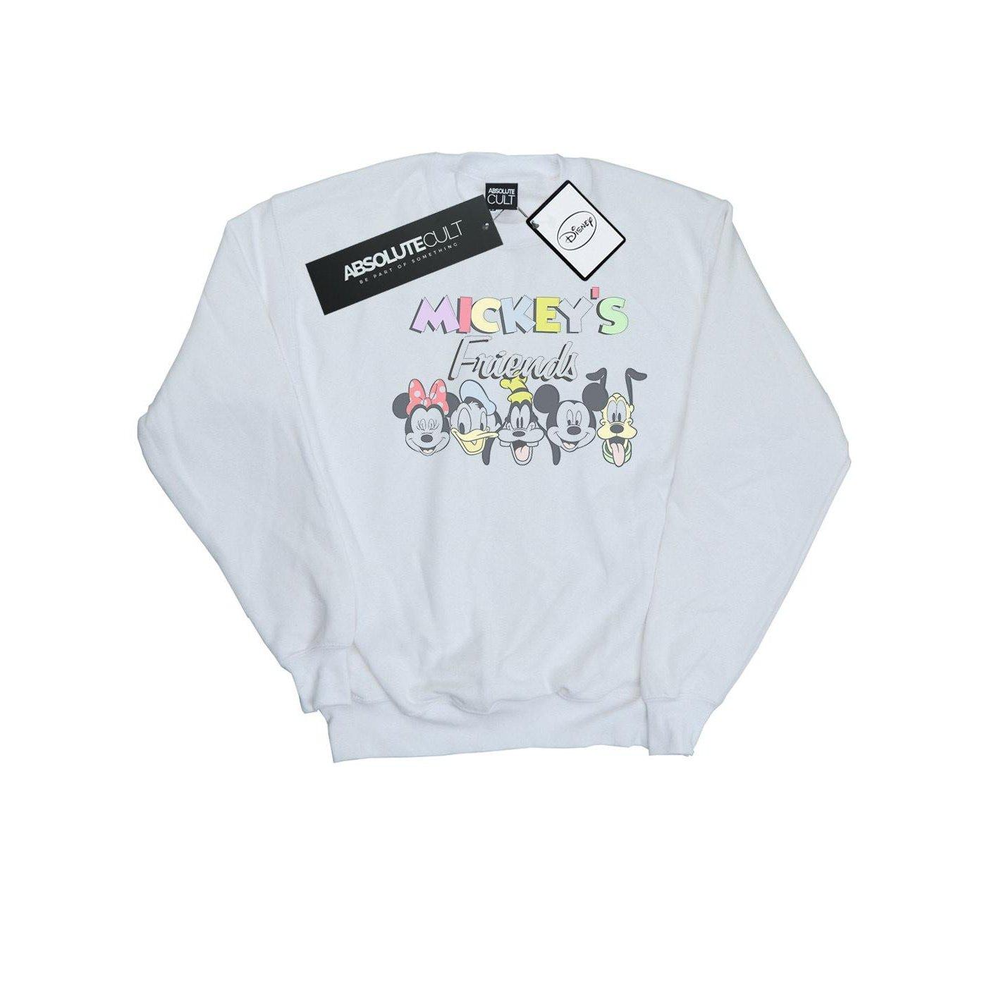 Disney Friends Faded Nostalgia Sweatshirt