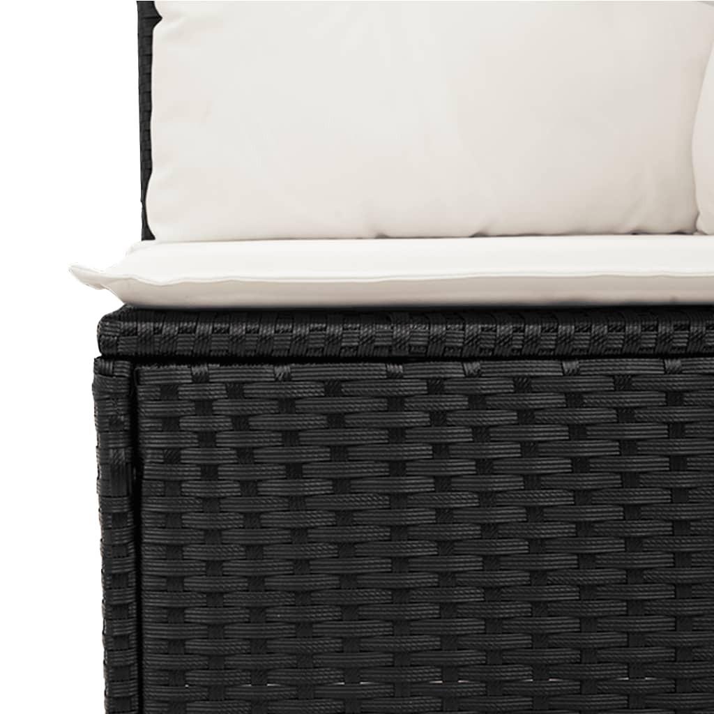 VidaXL Garten sofagarnitur poly-rattan