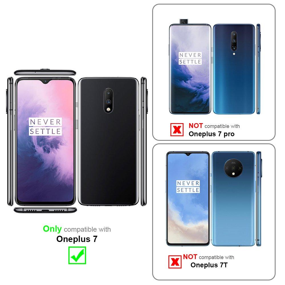 Cadorabo Hülle für OnePlus 7 Magnetverschluss, Kartenfach