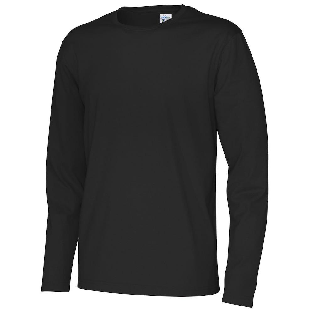 Cottover Langärmliges T-Shirt Regular Fit