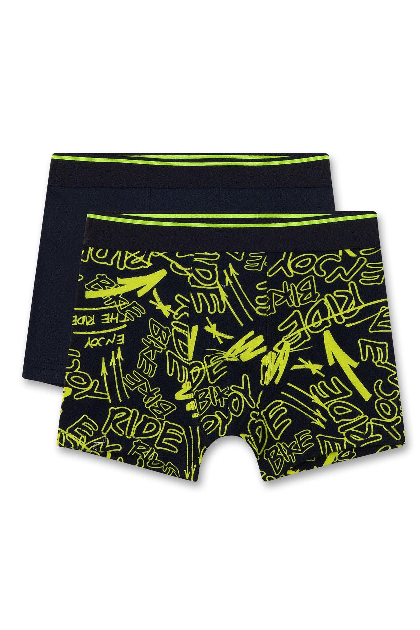 Sanetta Jungen-Shorts (Doppelpack) Grafitti