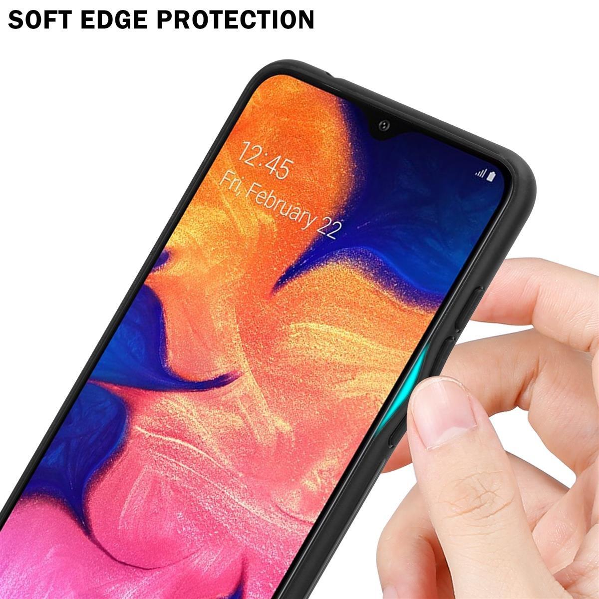 Cadorabo Hülle für Samsung Galaxy A10 M10 Streifen Optik