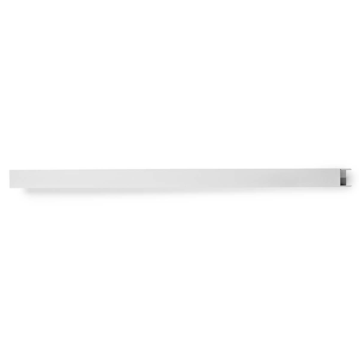 Nedis Kabelführung | Kanal | 1 Stk. | Maximale Kabelstärke: 40 mm | Aluminium | Weiß