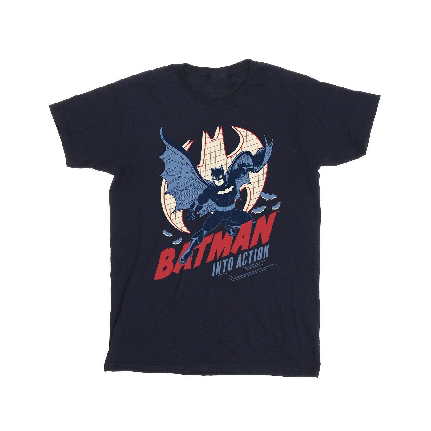 DC COMICS Batman Into Action T-Shirt
