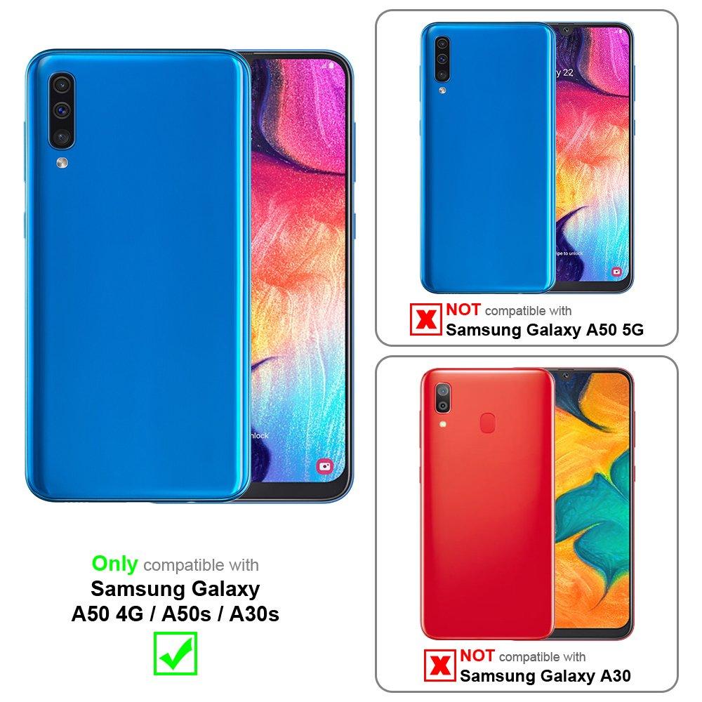 Cadorabo Hülle für Samsung Galaxy A50 4G / A50s / A30s Magnetverschluss, Kartenfach