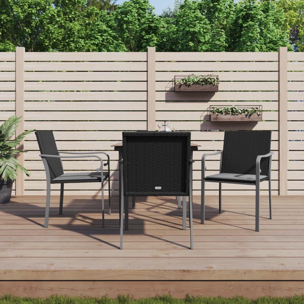 VidaXL Garten essgruppe poly-rattan