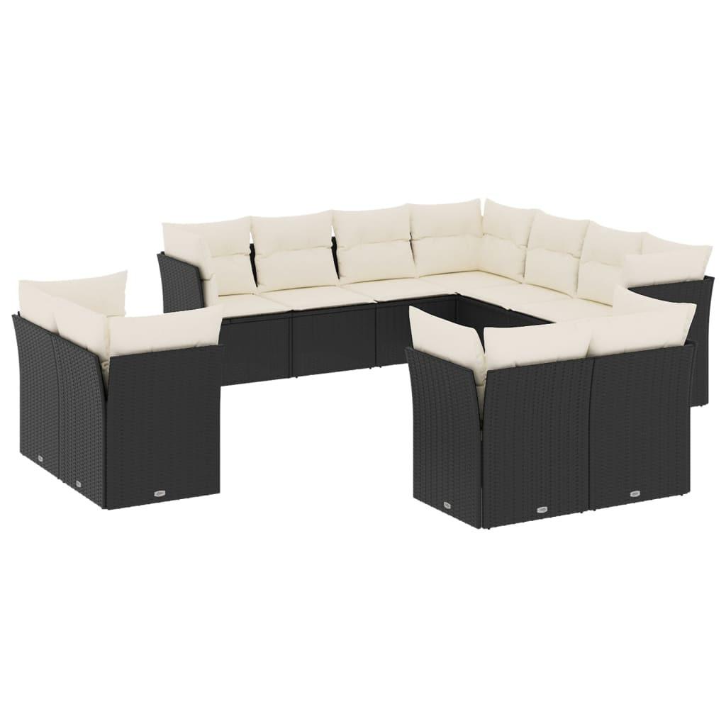VidaXL Garten sofagarnitur poly-rattan