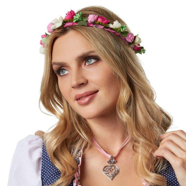 Tectake Blumenkranz Dorfkind