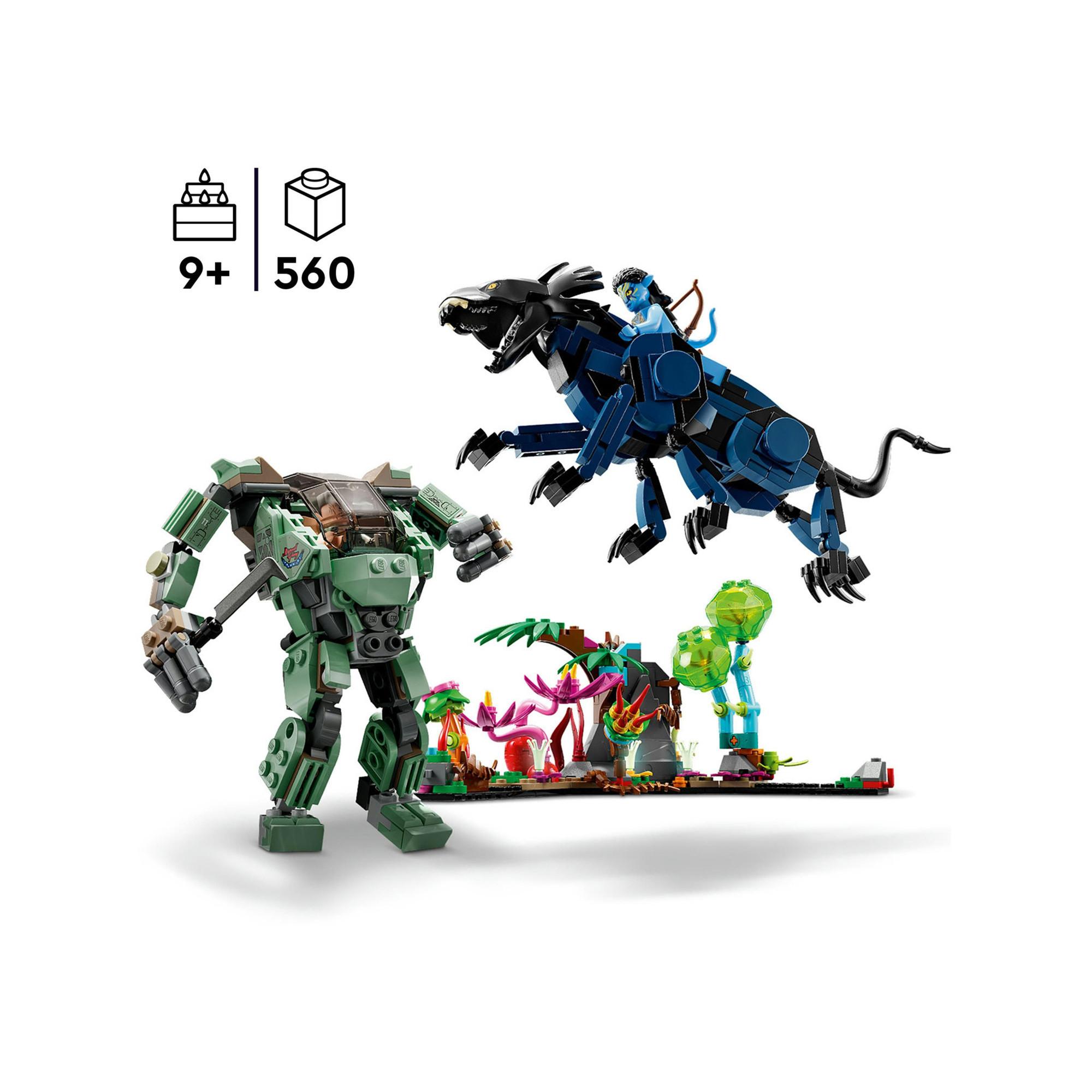 LEGO® 75571 Neytiri und Thanator vs. Quaritch im MPA