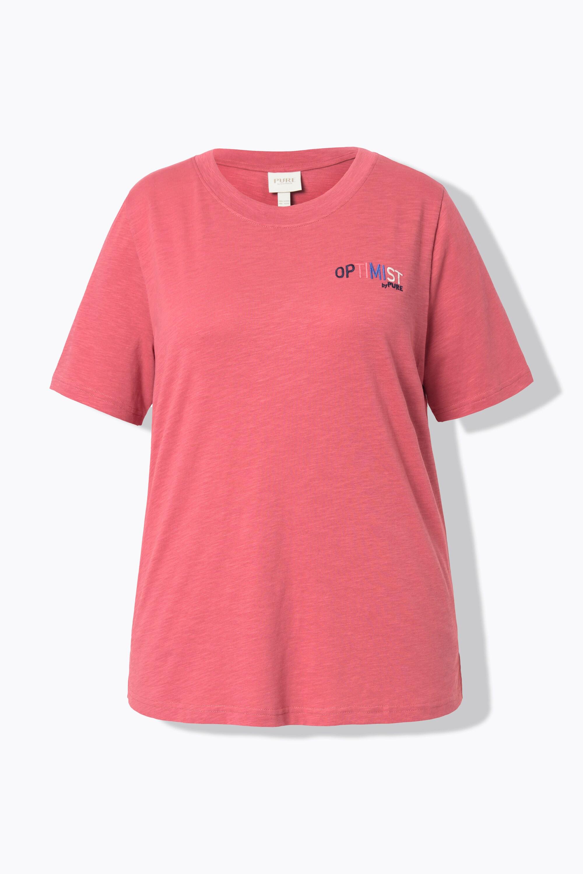 Ulla Popken Optimist Rundhals Halbarm T-Shirt