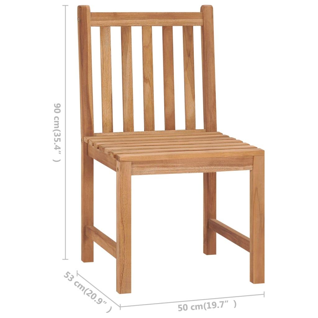 VidaXL Gartenstuhl holz