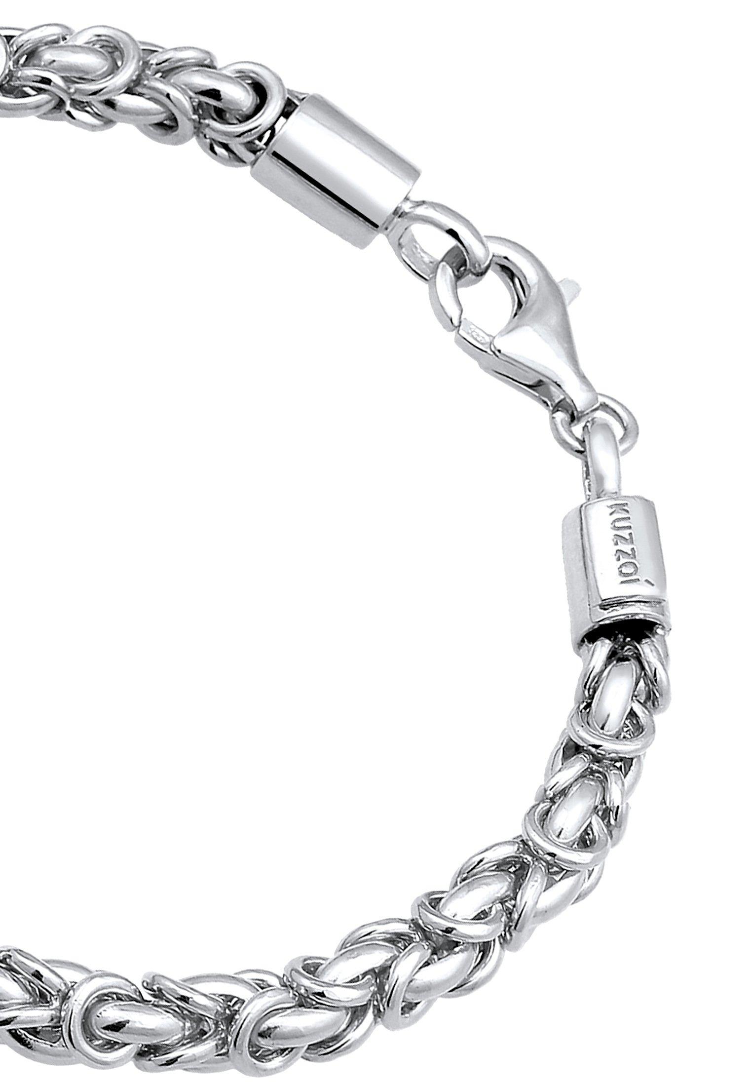 Kuzzoi Armband Königskette Klassik 925 Silber