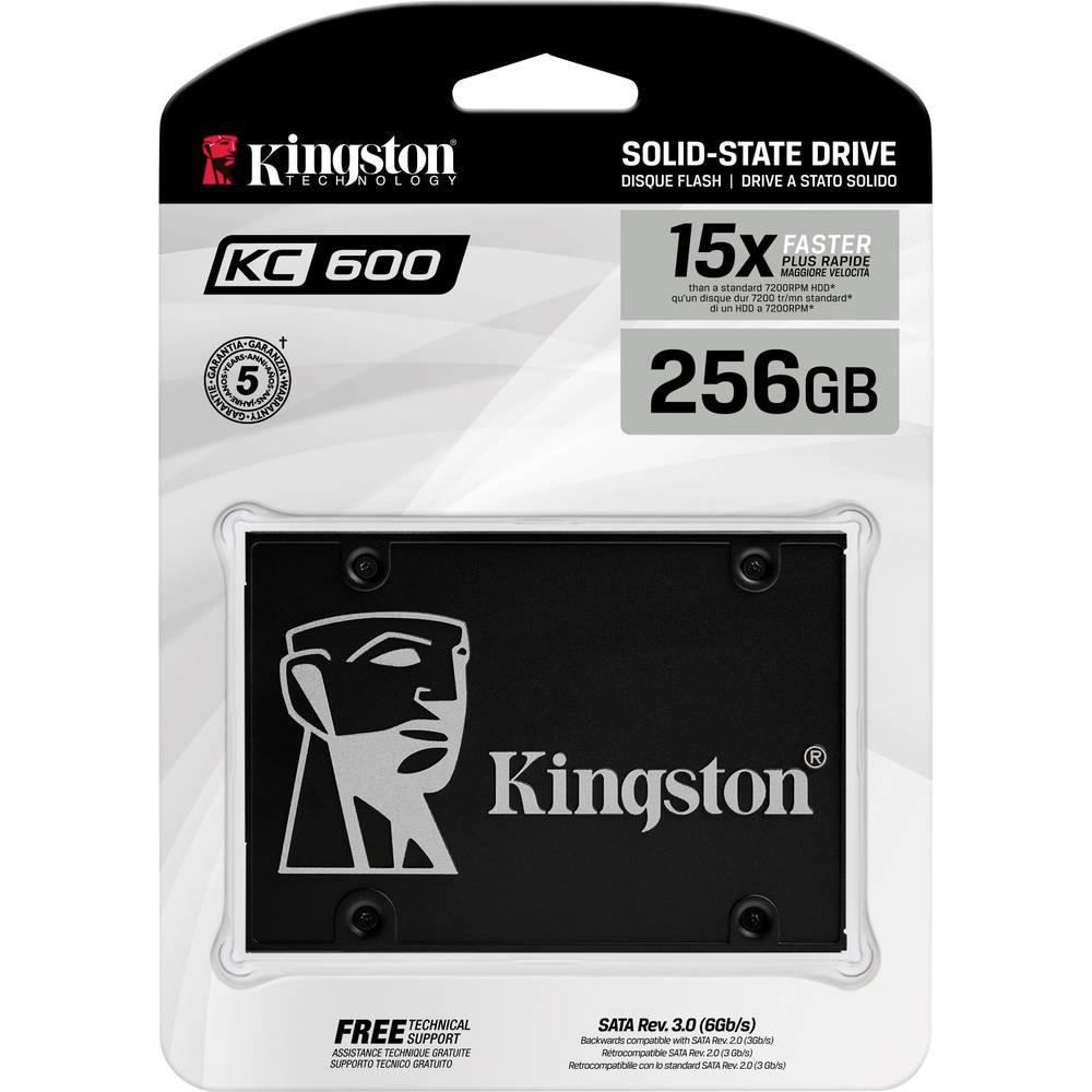 Kingston SSD 256GB 2.5″ (6.4cm) SATAIII KC600 retail