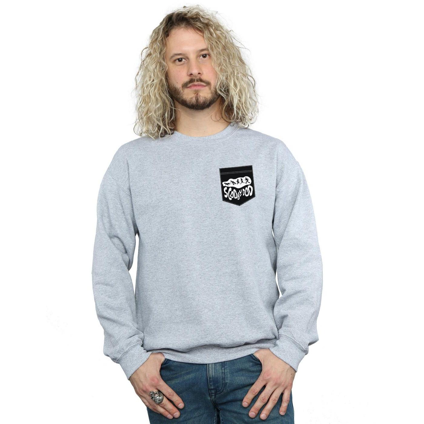 SCOOBY DOO Faux Pocket Sweatshirt