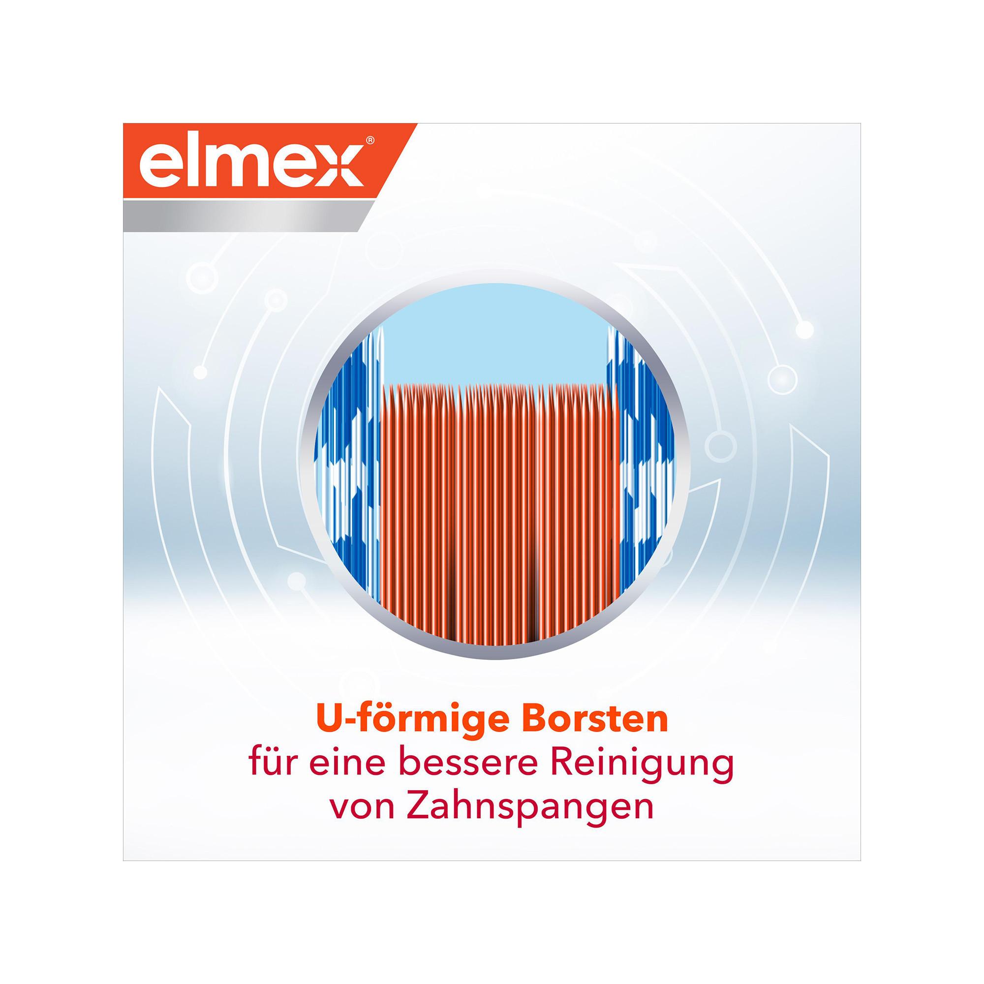 elmex Zahnbürste Expert Präzision Zahnspange