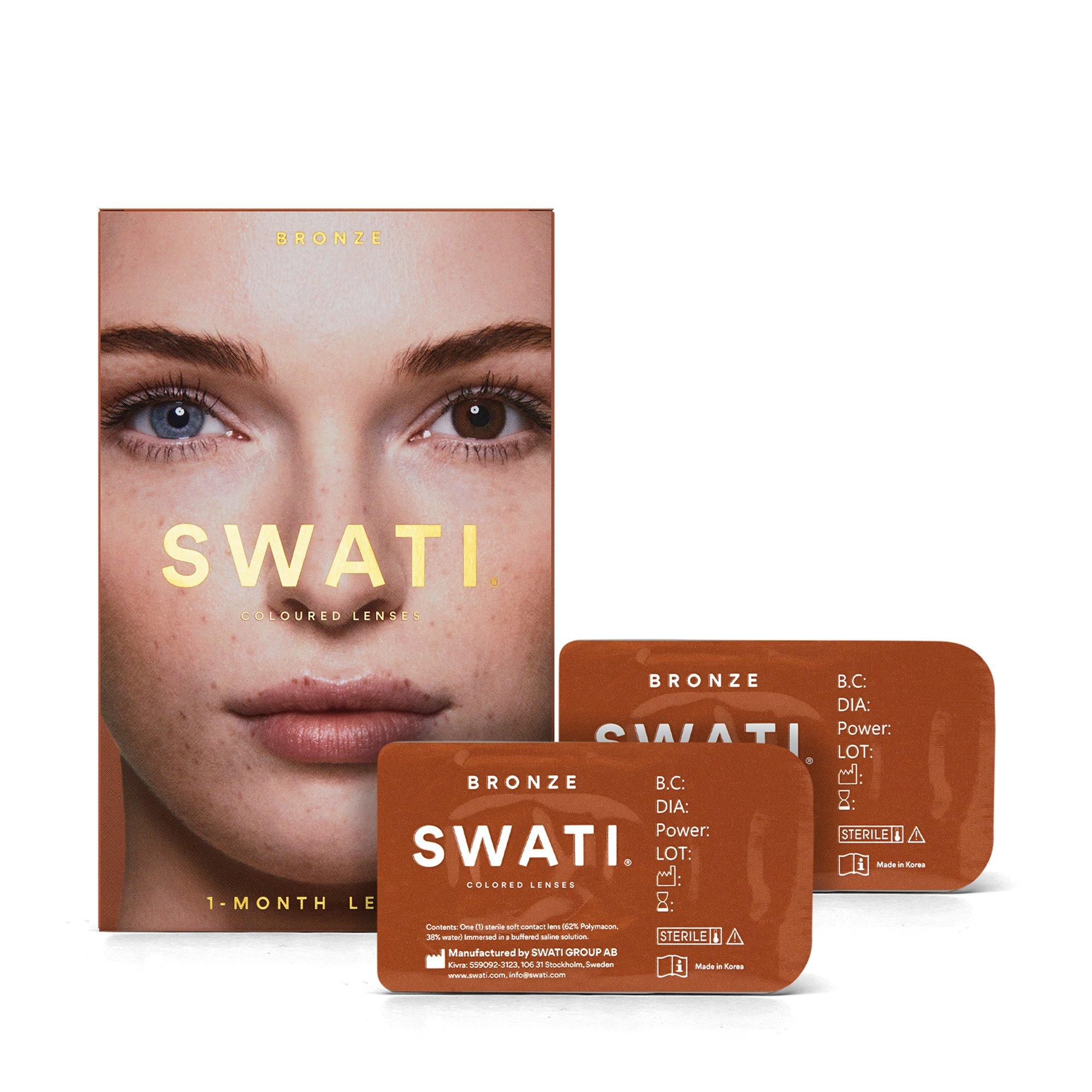 SWATI Farbige Kontaktlinsen für 1 Monat