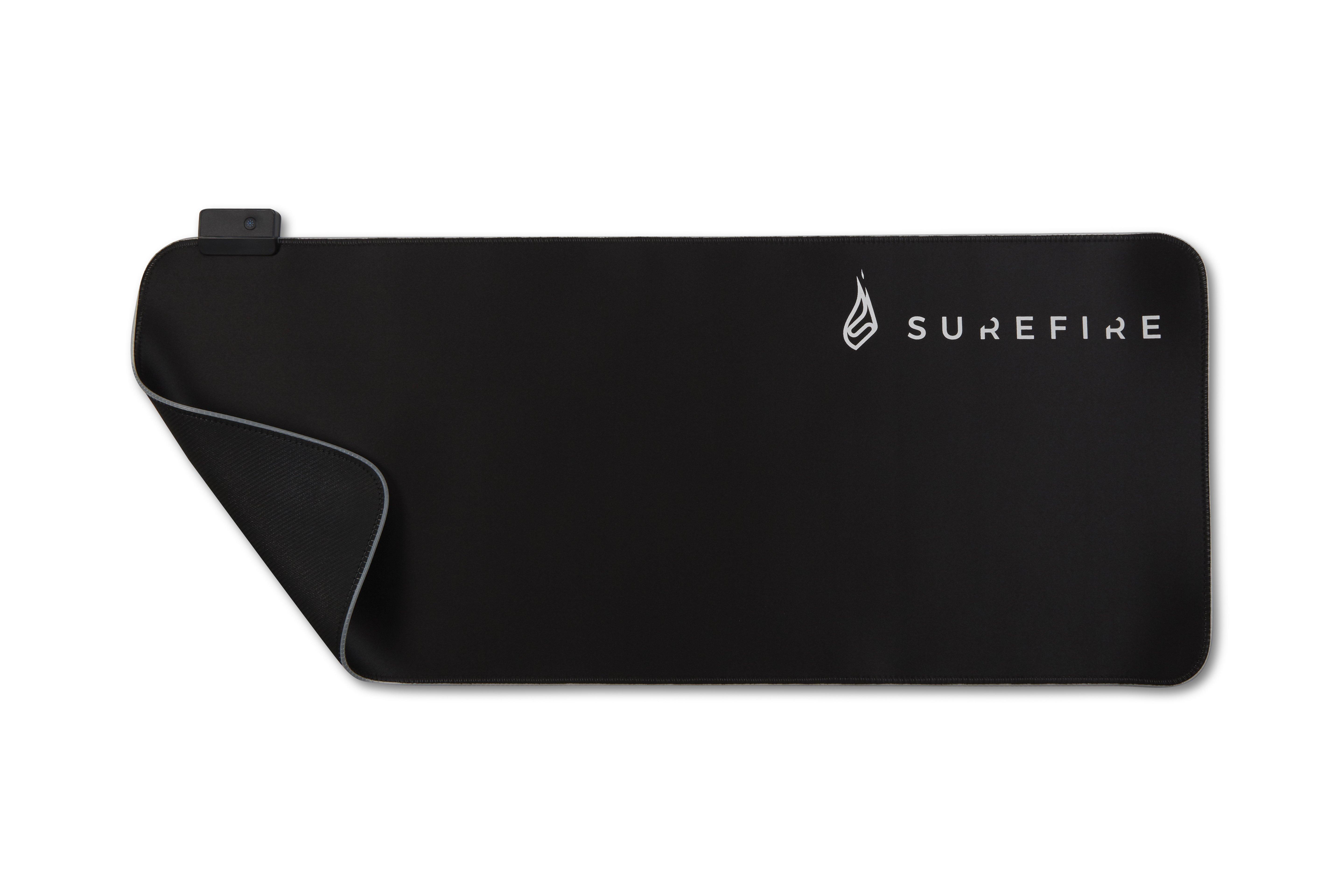 Surefire Gaming SureFire Silent Flight RGB-680 Gaming-Mauspad Schwarz