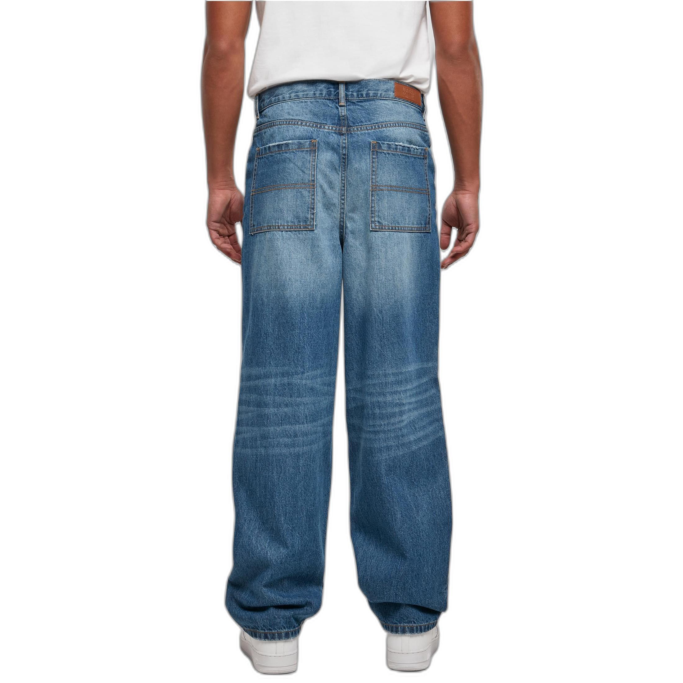 URBAN CLASSICS Distressed 90s Straight Leg Jeans
