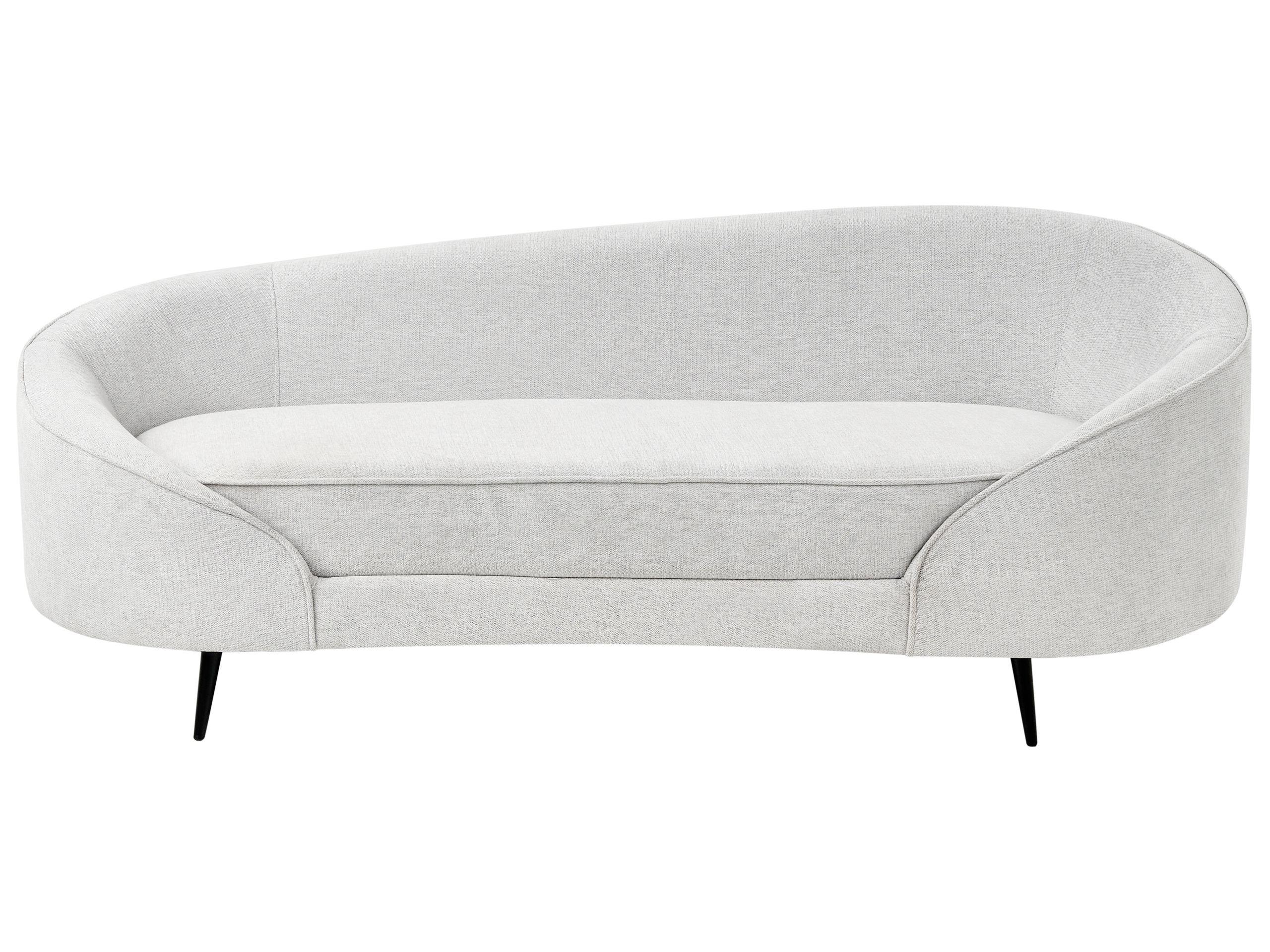 Beliani 3 Sitzer Sofa aus Polyester Glamourös SAVAR