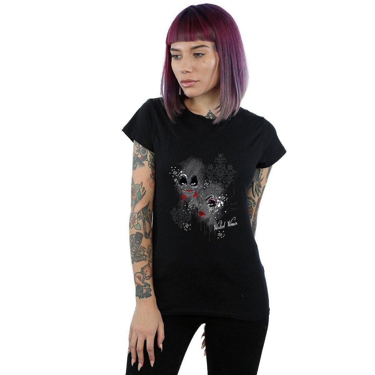 Disney Villains Cruella De Vil und Evil Queen T-Shirt