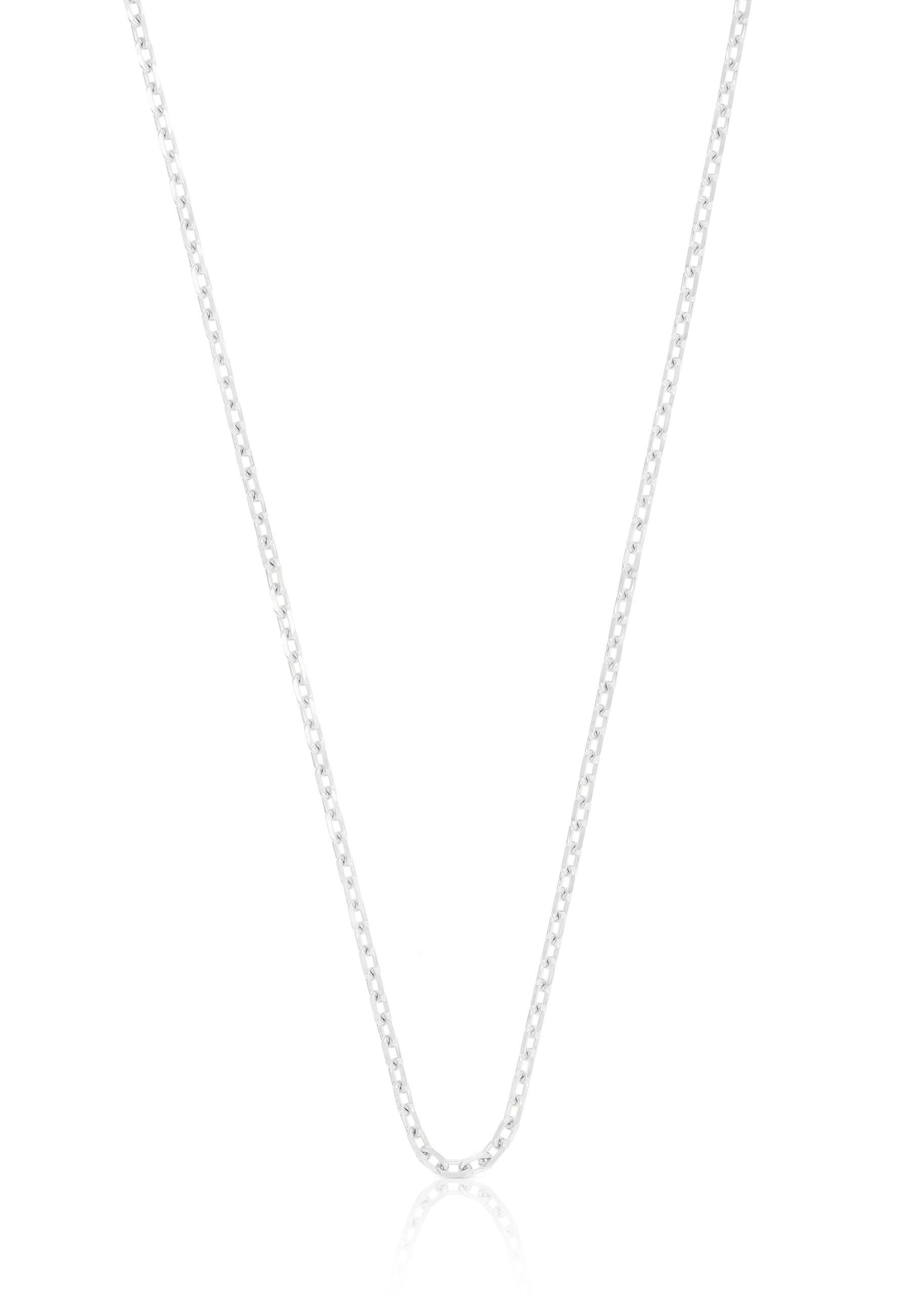 MUAU Schmuck Collier Anker Weissgold 750, 1.8mm, 50cm