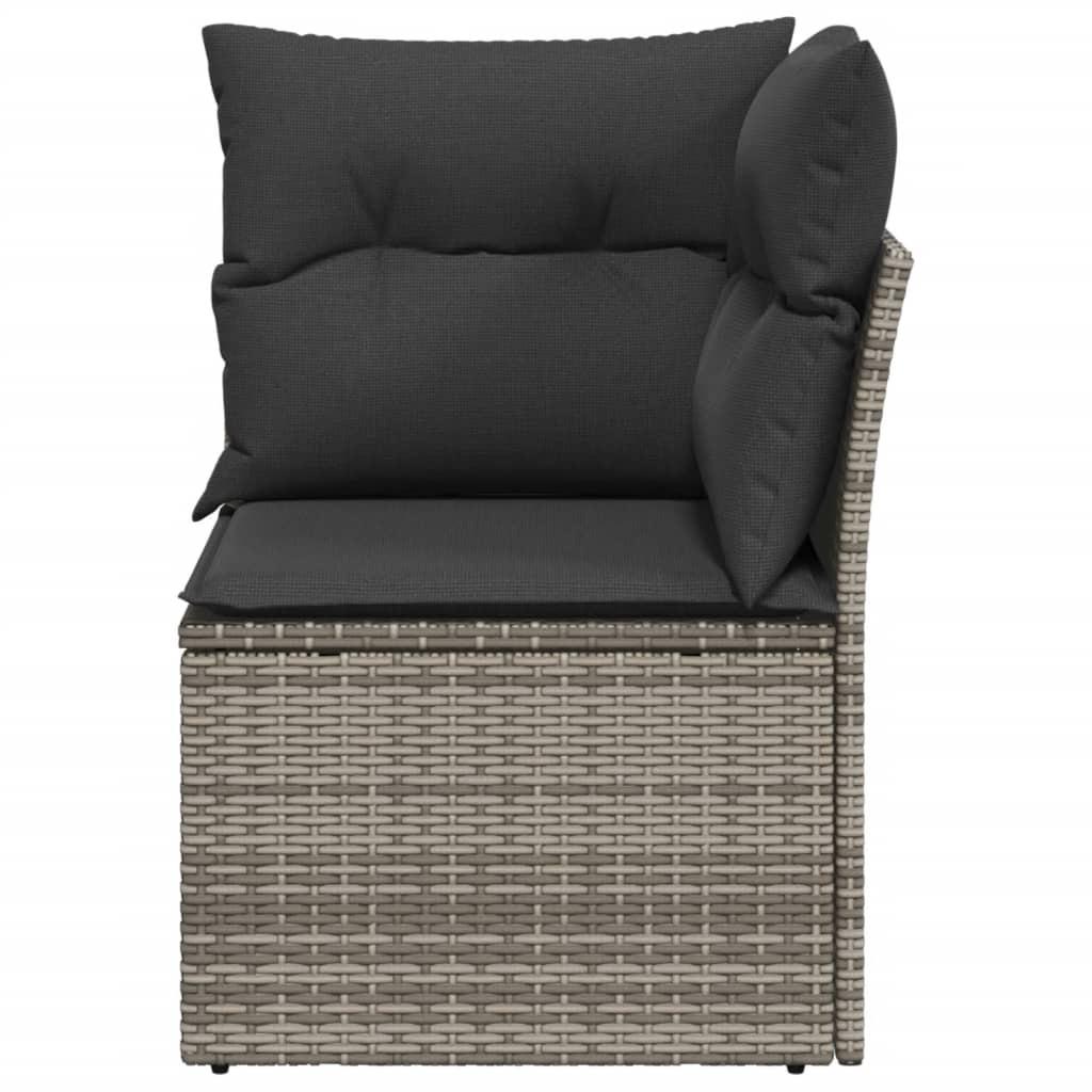 VidaXL Gartensofa poly-rattan