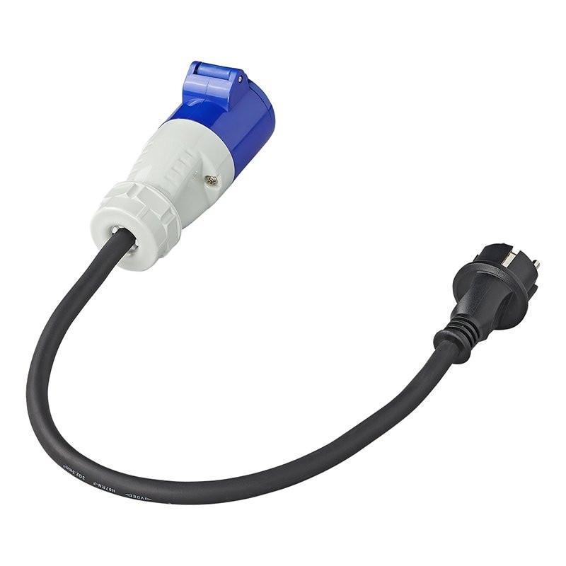 Pricenet Adapterkabel 40cm 3x2,5mm² von Schukostecker auf CEE
