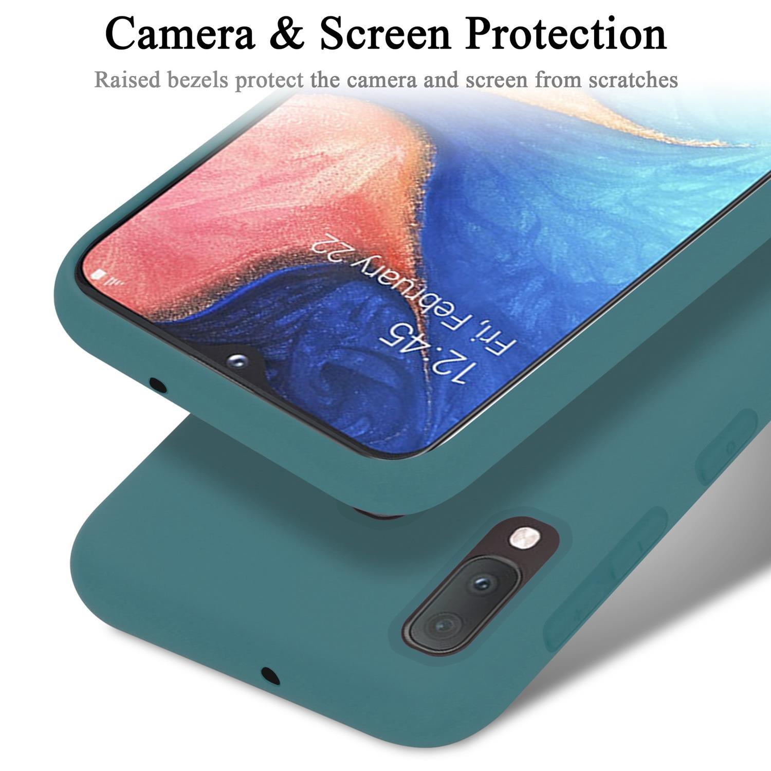 Cadorabo Hülle für Samsung Galaxy A10e / A20e TPU Silikon Liquid