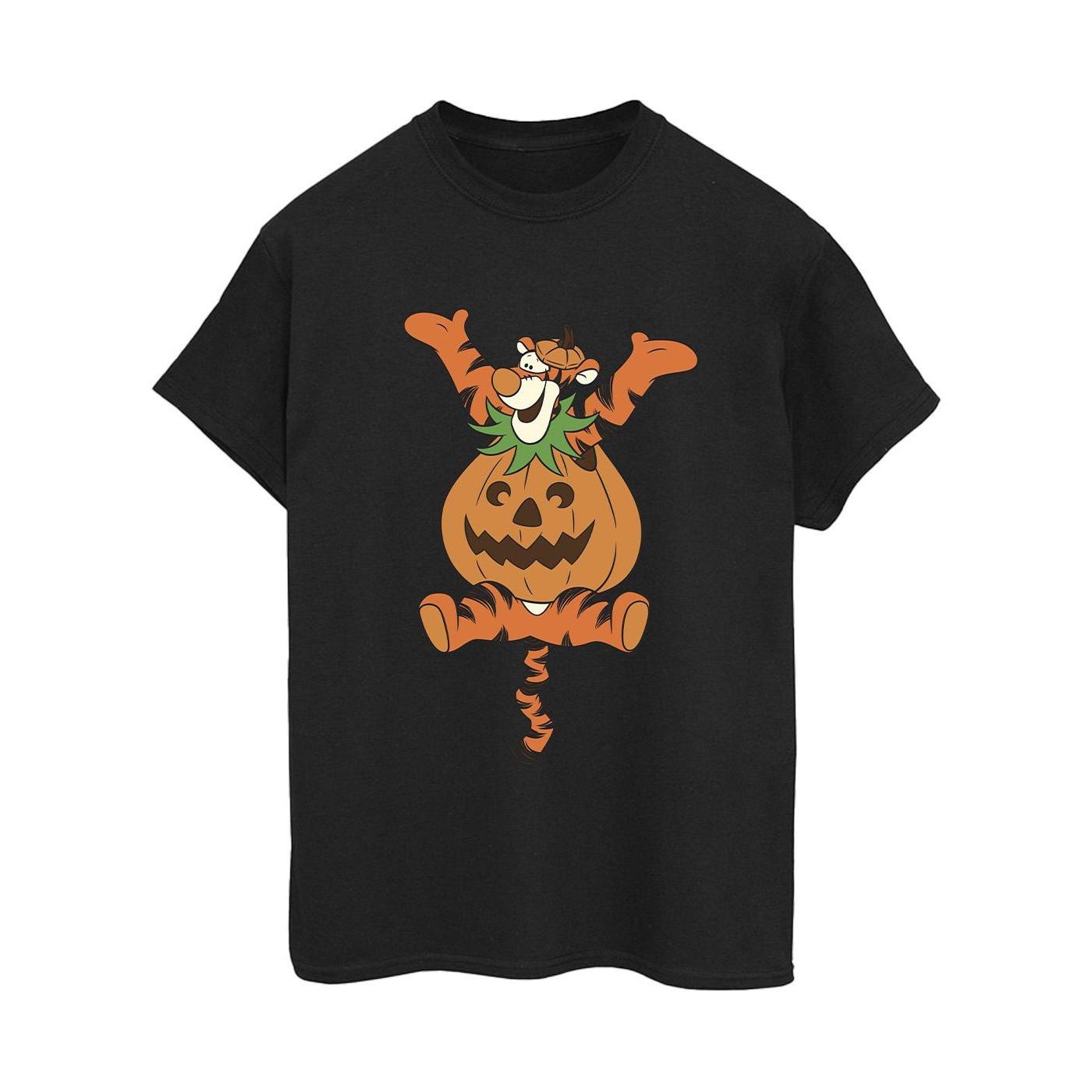 Winnie the Pooh Tigger Kürbis Grafik Print T-Shirt